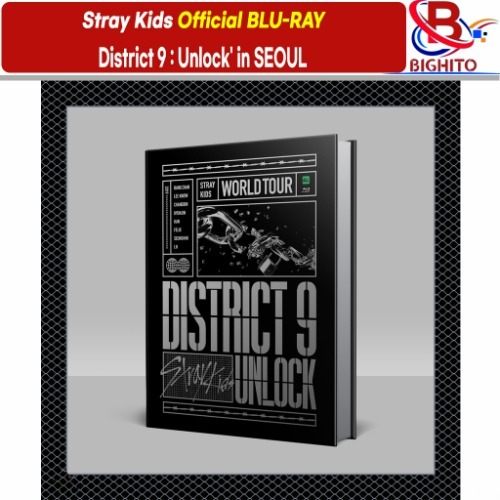 스트레이 키즈 BLU-RAY Stray Kids World Tour District 9 Unlock in SEOUL