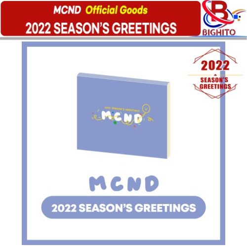 엠씨엔디 시즌그리팅 2022 MCND SEASON&#039;S GREETINGS