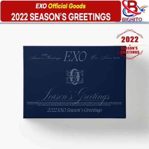 엑소 시즌그리팅 EXO 2022 SEASON&#039;S GREETINGS