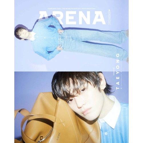 아레나 잡지 ARENA HOMME+ Korea Magazine 2024.2월호 A  NCT 태용